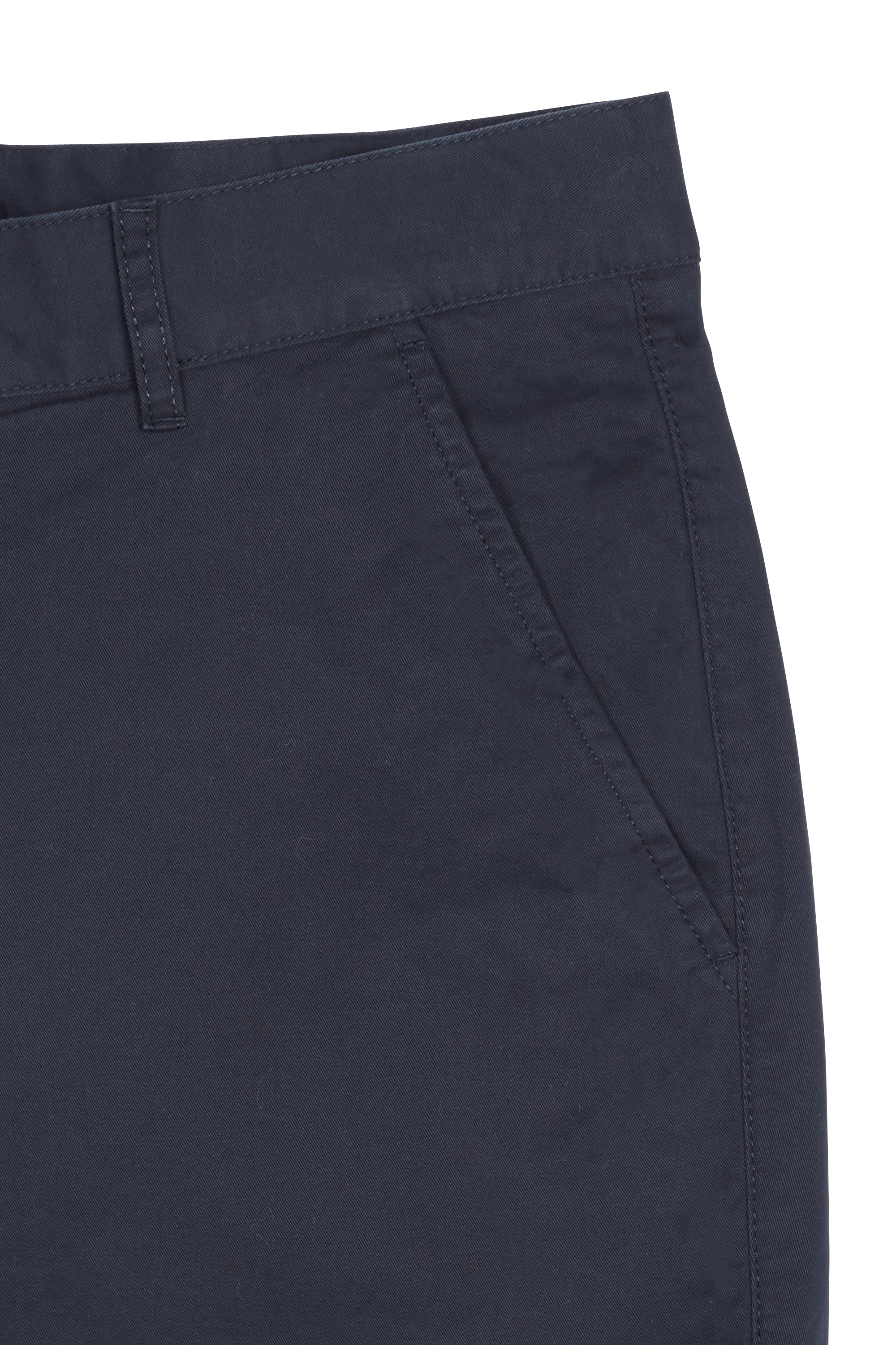 FARAH Short chino en coton HAWK Bleu