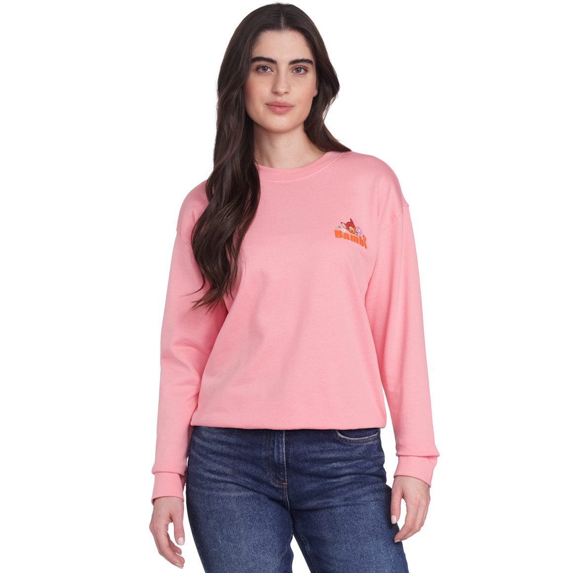 Gina Benotti Disney Classics Sweatshirt mit großem Motiv rosa