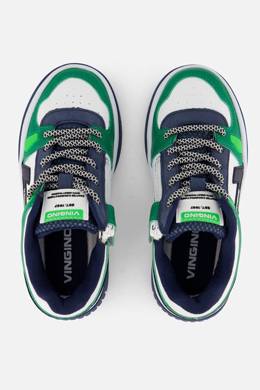 Vingino Kevin Basketbal Lifestyle Sneakers groen