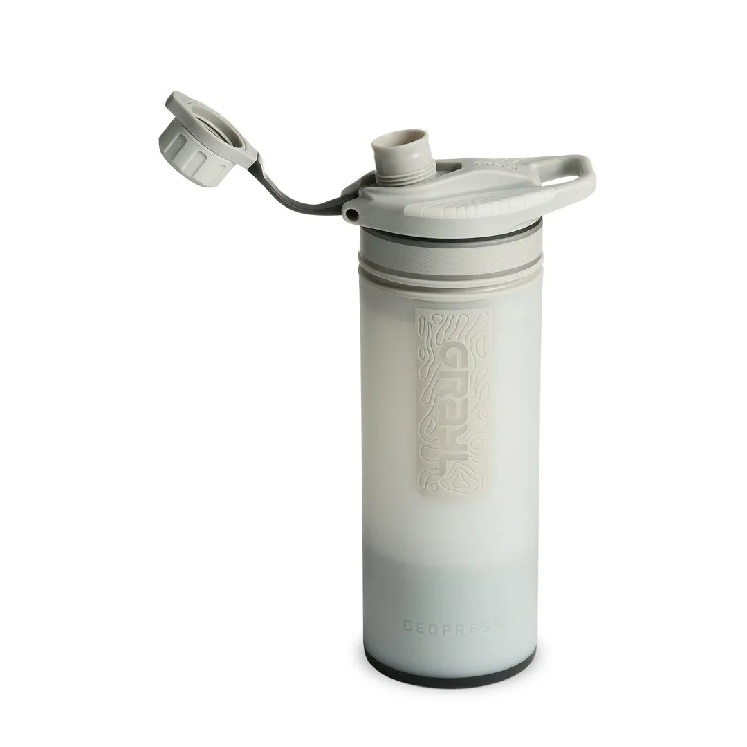 Grayl Geopress Purifier Bottle Peak White