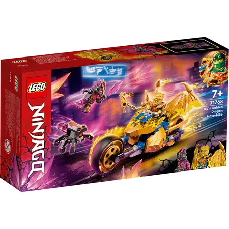 LEGO® NINJAGO® 71768 Jays Golddrachen-Motorrad