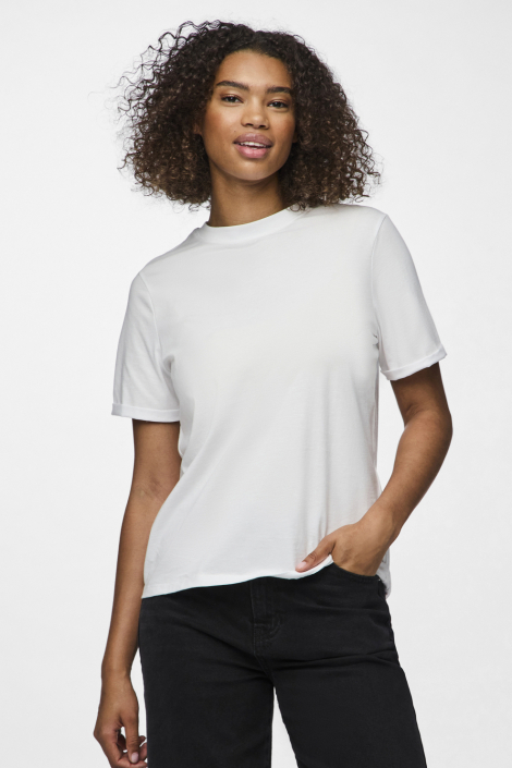 Pieces witte dames t-shirt
