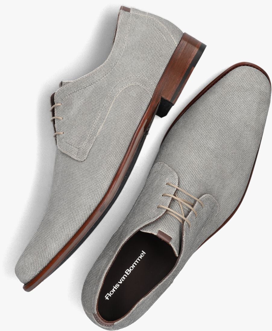 FLORIS VAN BOMMEL grijze floris van bommel nette schoenen sfm-30316
