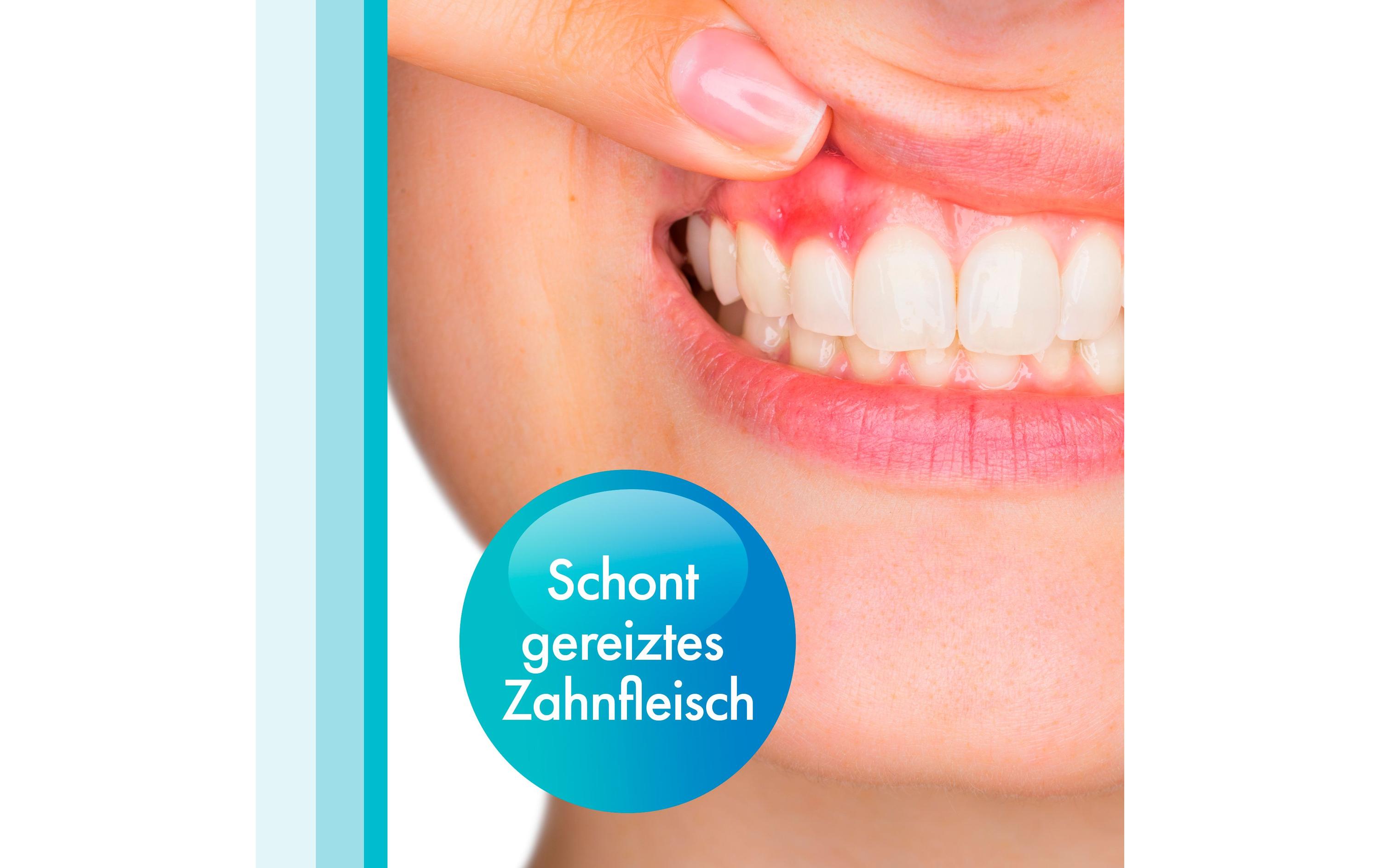 Handzahnbürste Zahnfleischschutz mittelZahnbürste für eine gründliche Reinigung mit gleichzeitigem Zahnfleischschutz