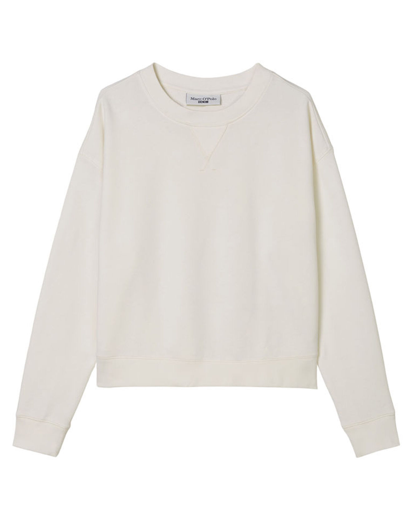 Marc O'Polo Sweat manches longues Coton Bio Colr blanc
