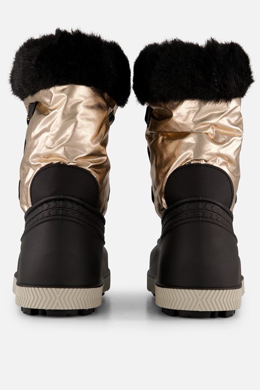 Snow Fun Snowboots goud Synthetisch