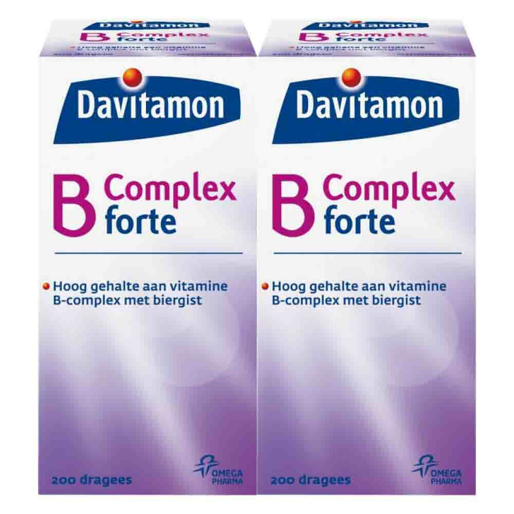 2x Davitamon B Complex Forte200 stuks