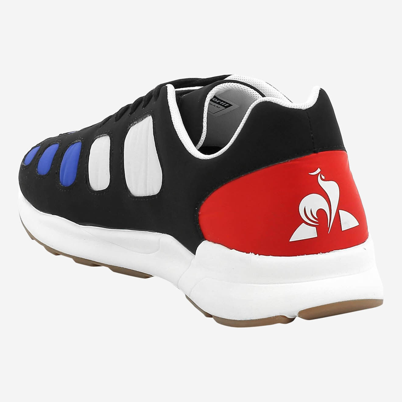 Le Coq Sportif Baskets Zepp noir/bleu/rouge/blanc