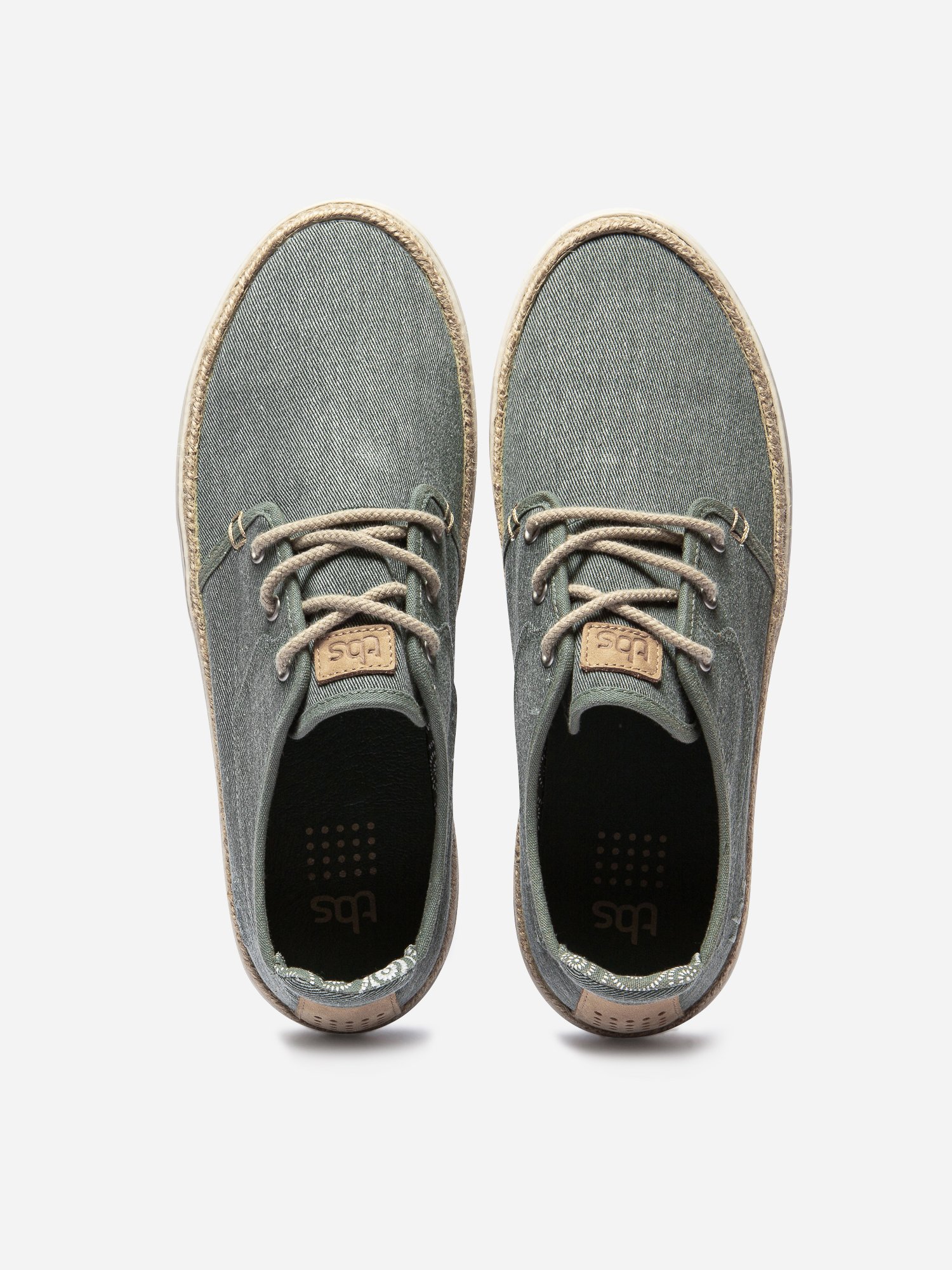 Tennis En Toile Homme Kaki