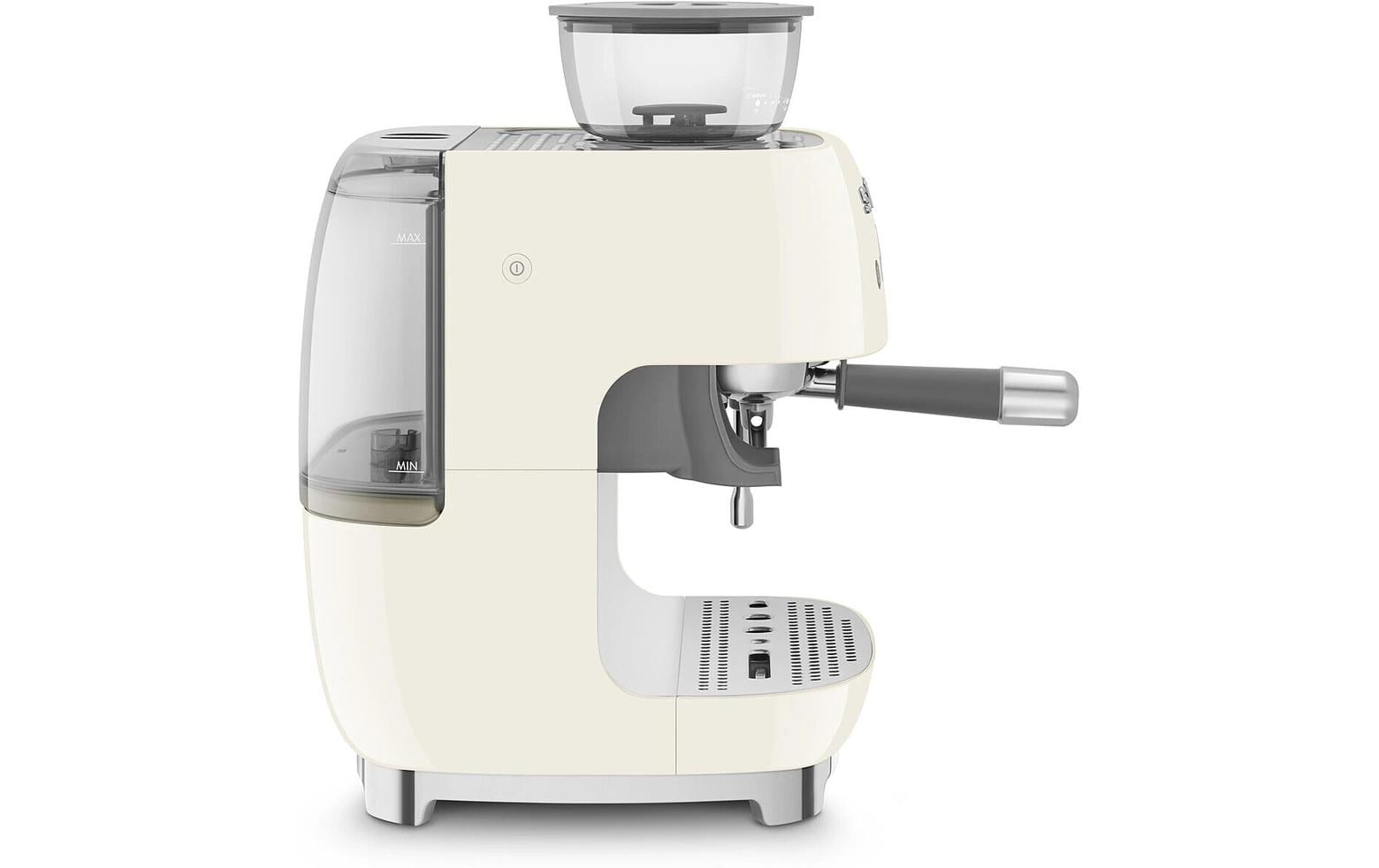 Siebträgermaschine 50's Style EGF03CREU Crème<br>Espresso Kaffeemaschine