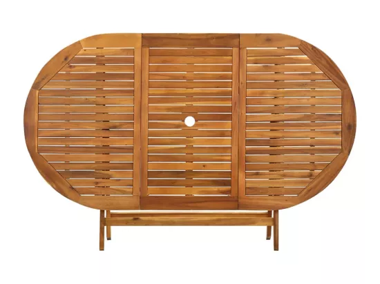 Table de jardin pliable 160x85x75 cm Bois d'acacia massif