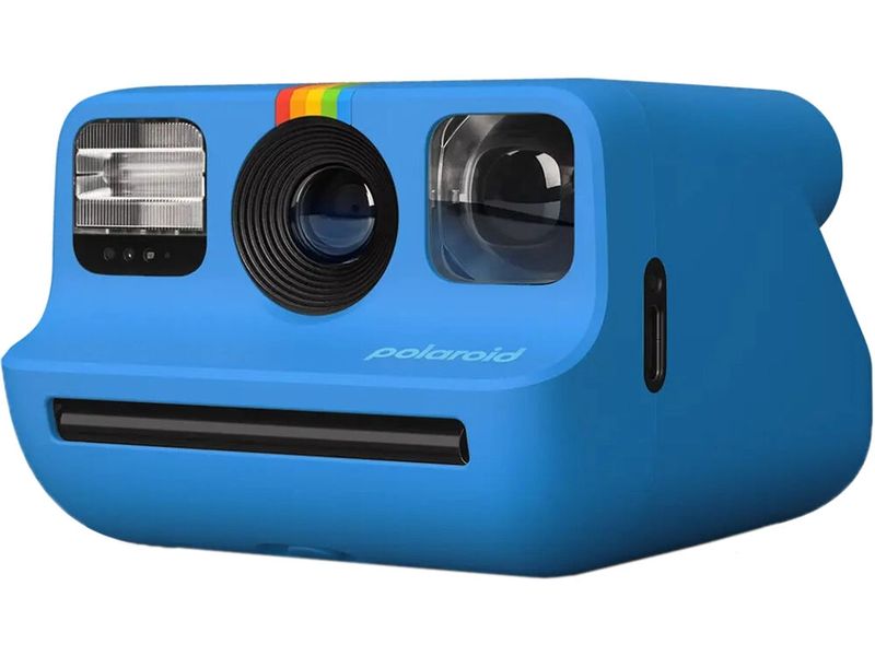 Polaroid Fotokamera Go Gen 2.0 Blau Ultrakompakte Sofortbildkamera im Retro-Stil