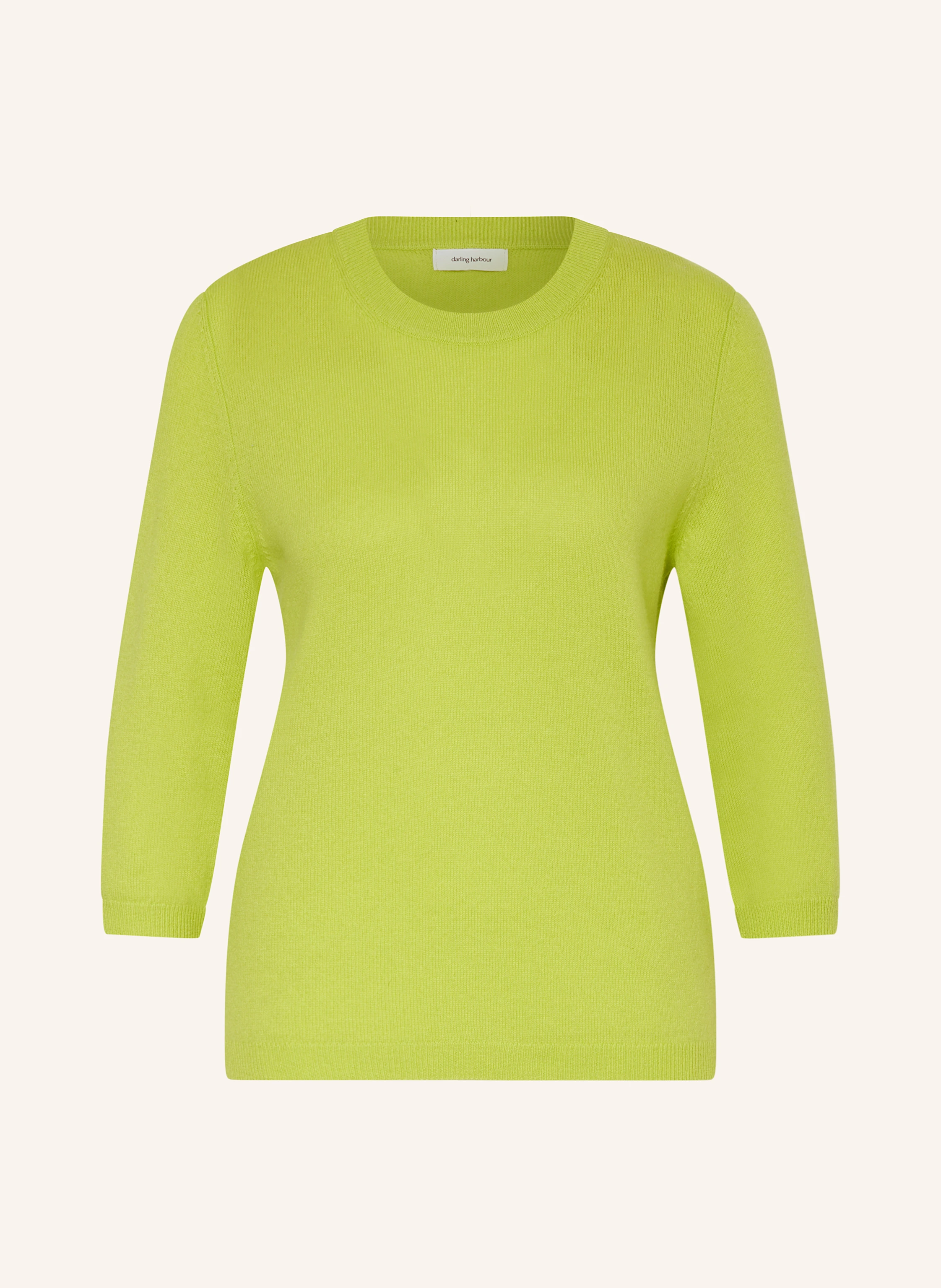 darling harbour Cashmere-Pullover mit 3/4-Arm