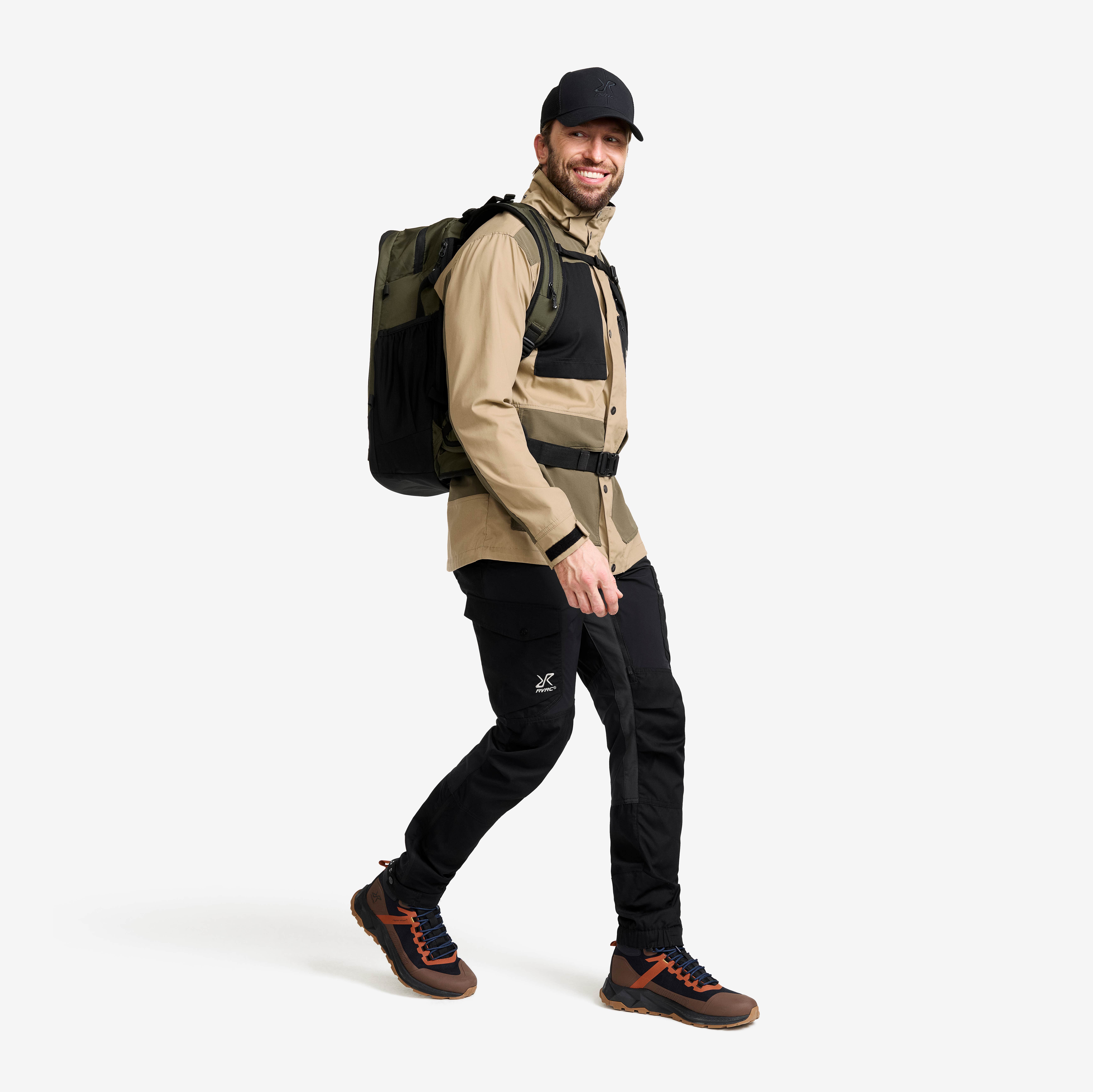 Rambler Lightweight Pro Jacket Herre Khaki/Light MossGray