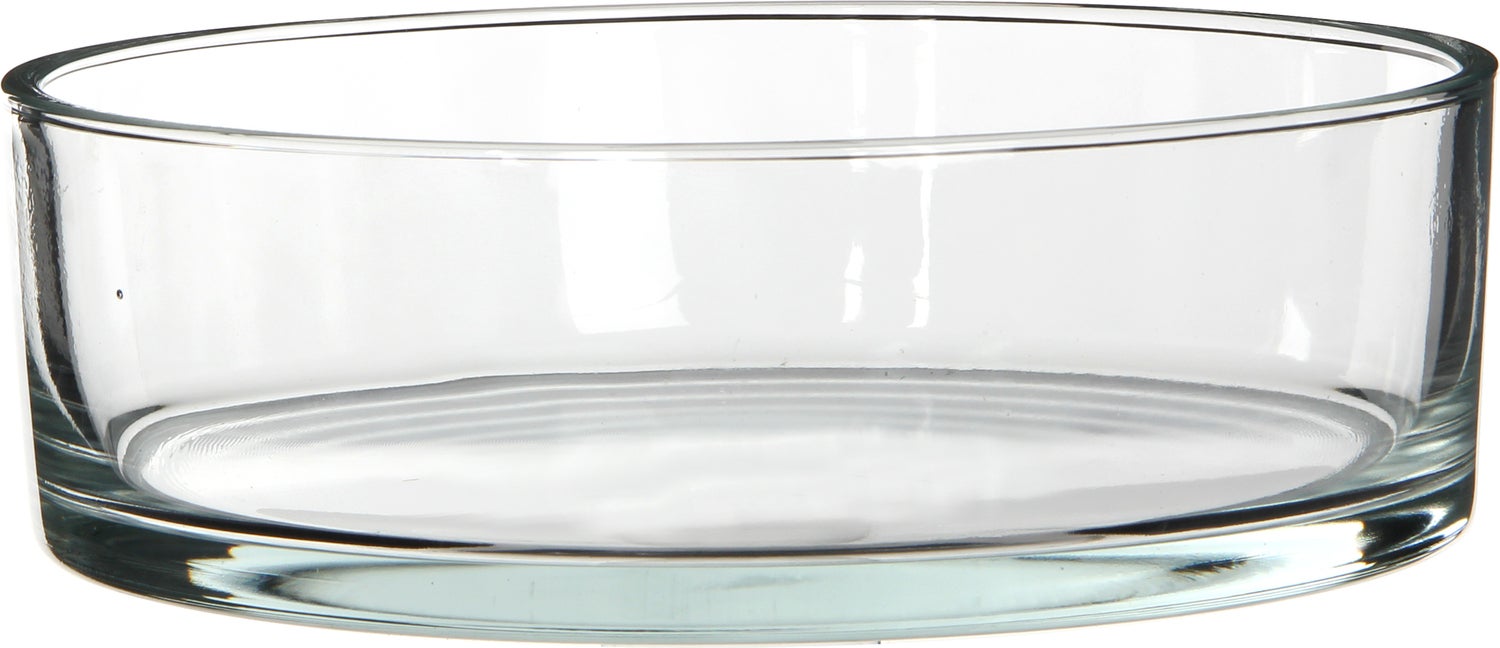 Mica Decorations schaal Kenny transparant D 25 H 8 cm