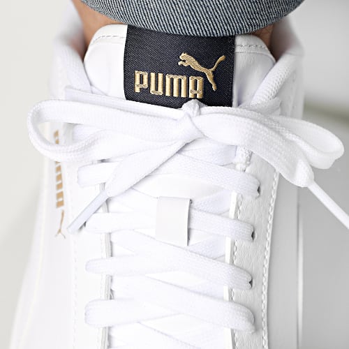 Baskets Puma Shuffle 309668 White Peacoat Gold