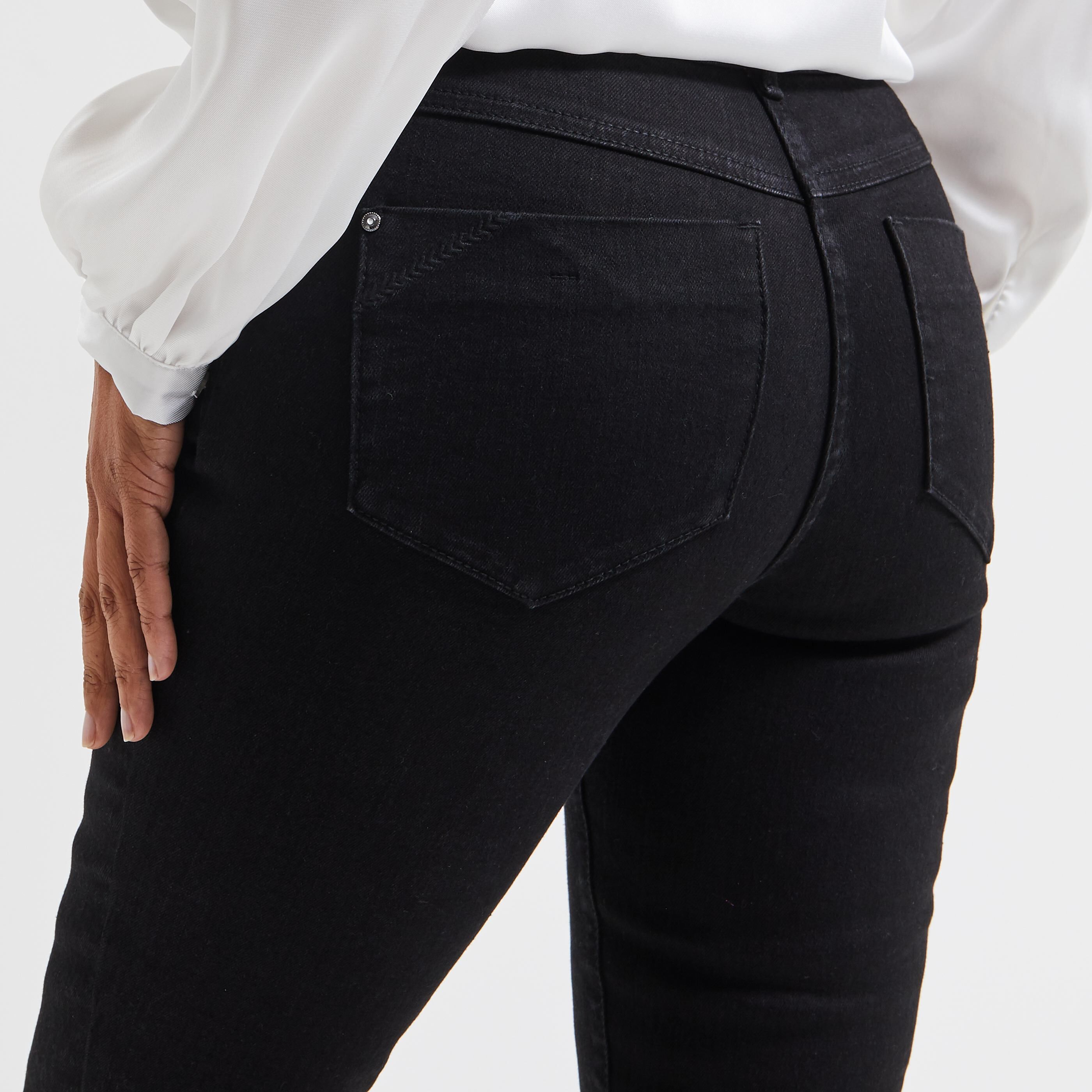 Jean bootcut femme BALI - BLACK