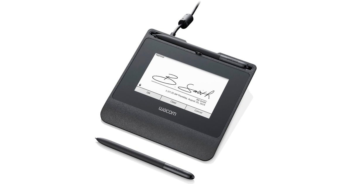 WacomSignature Set, STU-540 & sign pro PDF tekentablet  (Zwart)