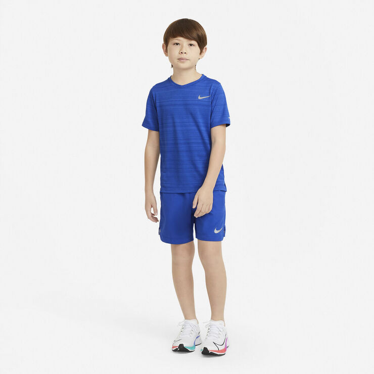 Nike Dri Fit Miler Traenings T Shirt Blå