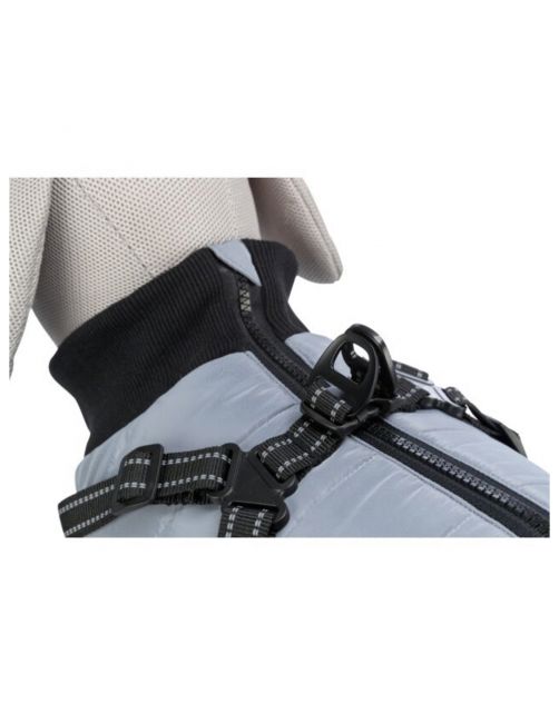 Trixie Jas Pontis Met Tuig Grijs - Hondenkleding