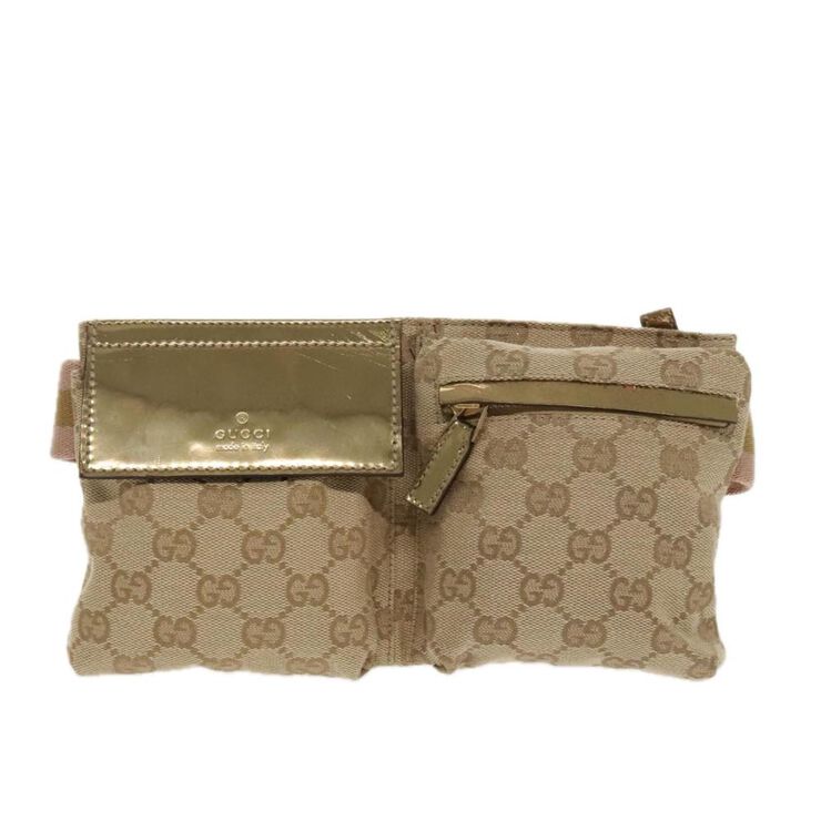 Gucci Vintage Gucci Belt Bag Beige
