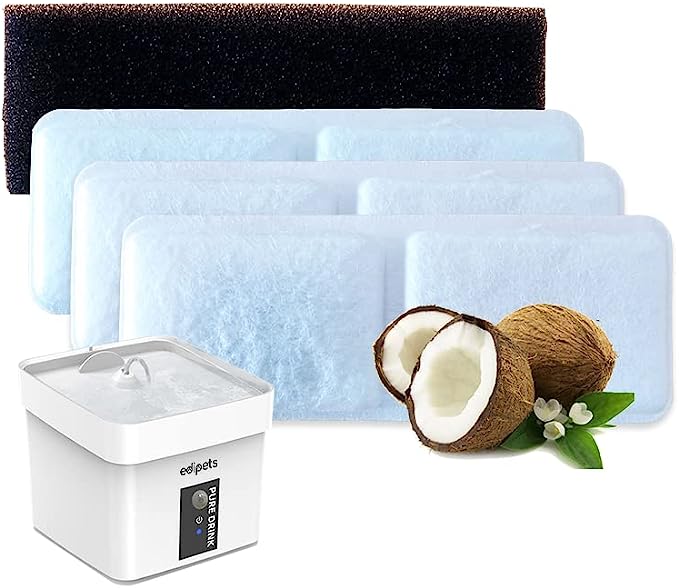 Filtros para bebedouro de gato compatíveis com D024