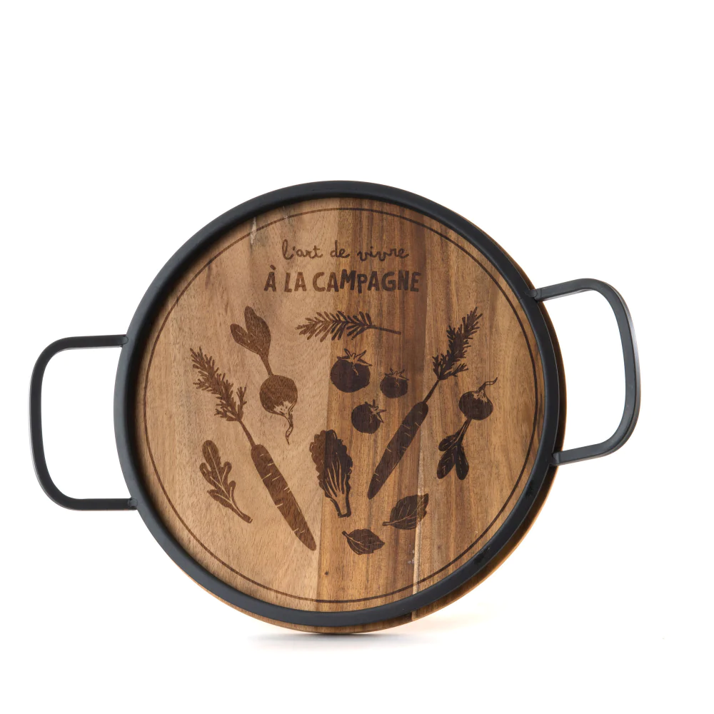 Plateau rond Maggie Amadeus