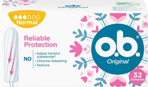 o.b. Original Tampons Normal, 32 Stück