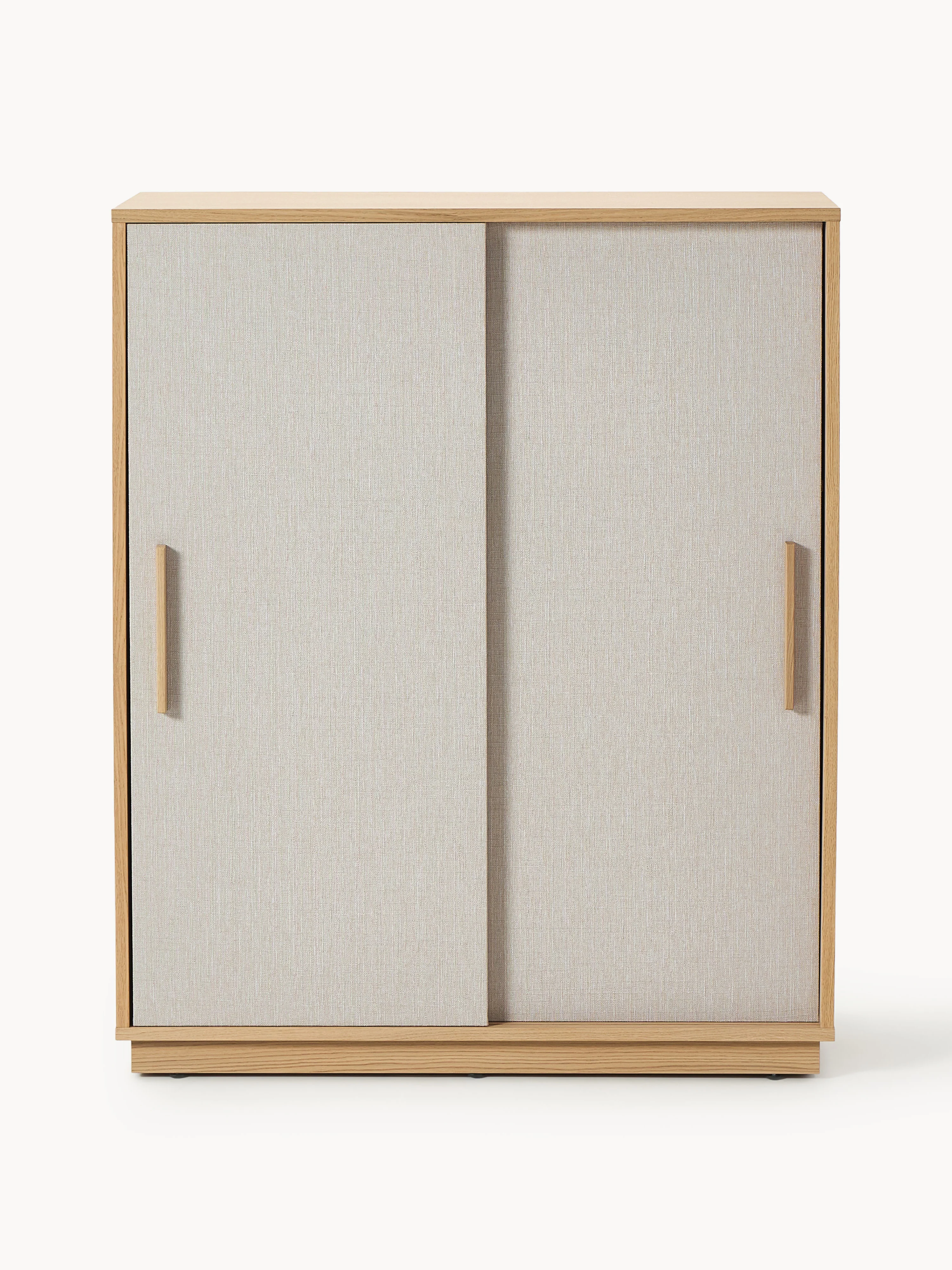 Houten dressoir Wisp met gestoffeerde voorkant