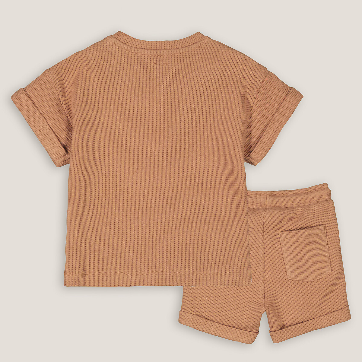 COLEÇÃO LA REDOUTE<br>Conjunto de camiseta e shorts