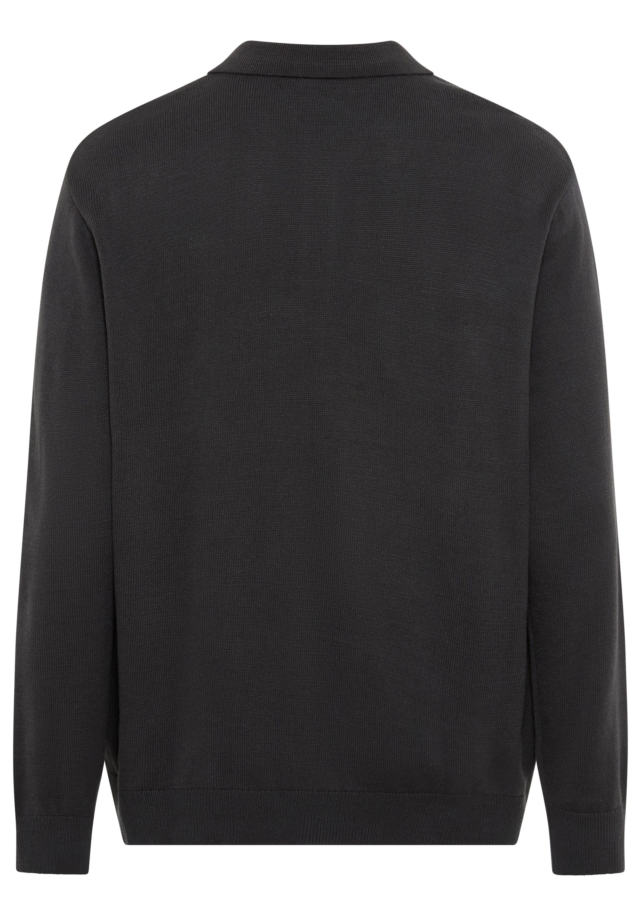 Man's World Polokragenpullover »Neue Kollektion !«, Feinstrick, ideal für die Übergangszeit, Basic Style
