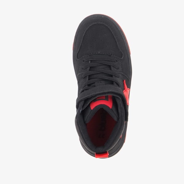 Blue Box hoge jongens sneakers zwart met ster