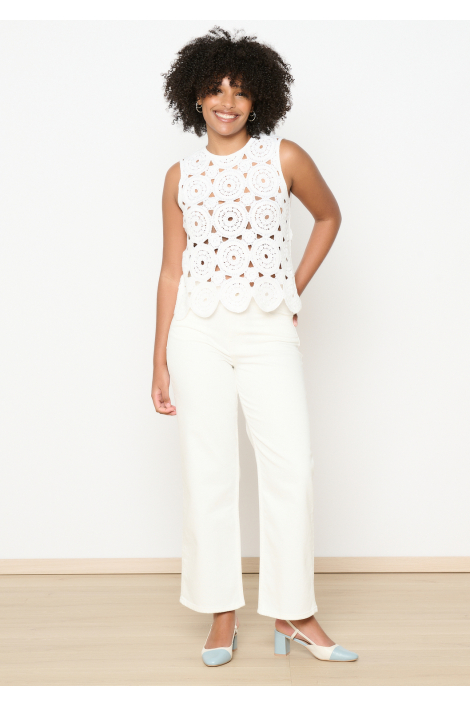 LolaLiza witte dames top