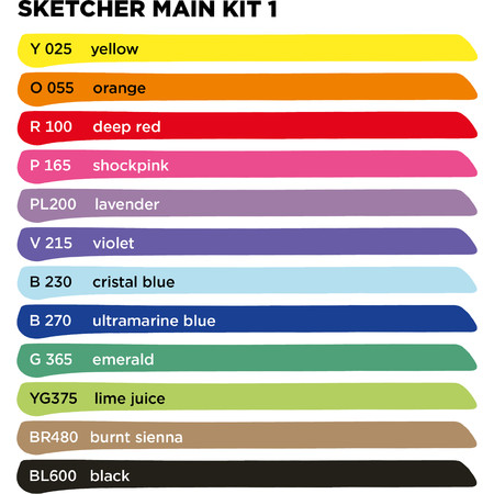 Molotow Sketcher Main Kit 1 by MolotowTwinmarker