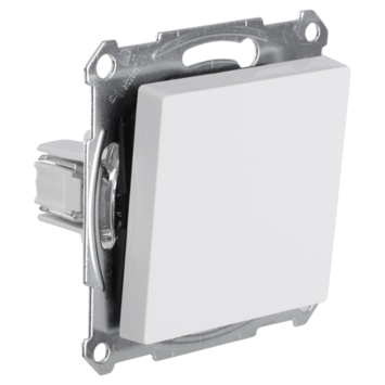 Schneider Merten System-M Wisselschakelaar Actief Wit