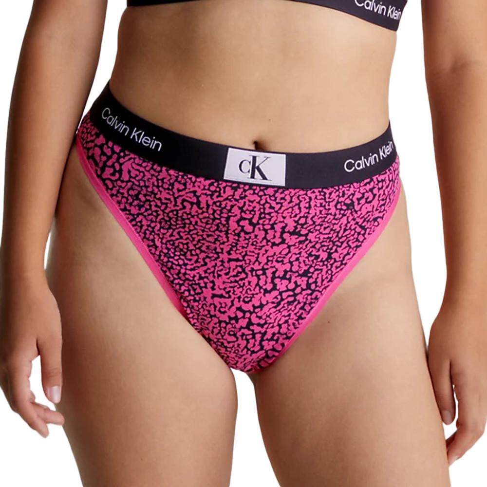 Calvin Klein Jeans Culotte Brazilian Rose à Motifs Femme Calvin Klein Jeans