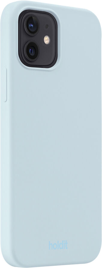 HoldIt Silicone Case iPhone 12/12 Pro Blå