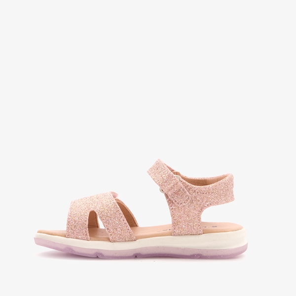 Blue Box meisjes sandalen roze met glitters