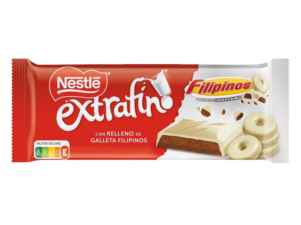 CHOCOLATE NESTLÉ EXTRAFINO C/ RECHEIO FILIPINOS BRANCO 84G