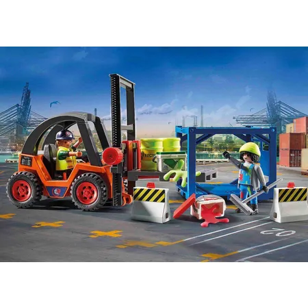 PLAYMOBIL® 70772 City Action Gabelstapler mit Fracht