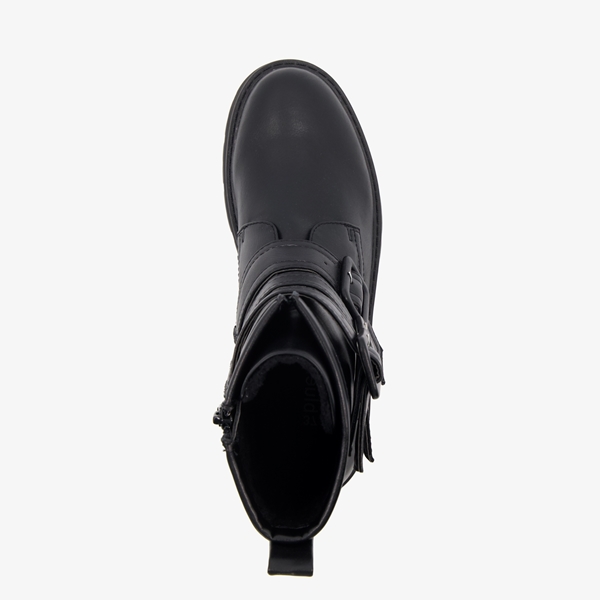 Blue Box dames biker boots met gespen