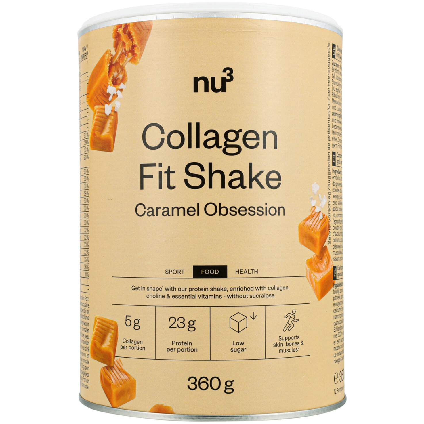 nu3 Collagen Fit Shake Caramel