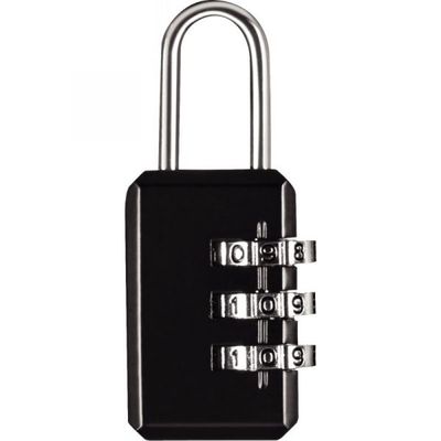 Wonday - Cadenas à combinaison 3 chiffres - 20 mm - noir