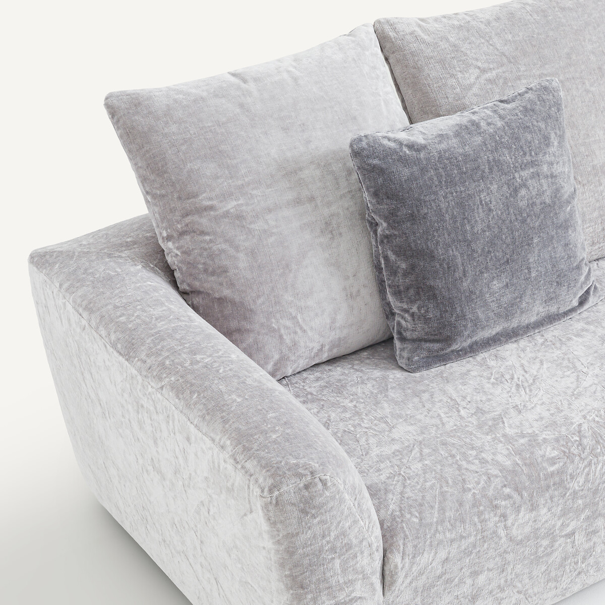 OTTO STUDIO PARA AM.PM<br>Meia poltrona em veludo viscose, Chill