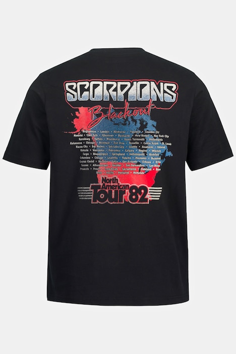T-Shirt, Bandshirt, Scorpions, Halbarm
