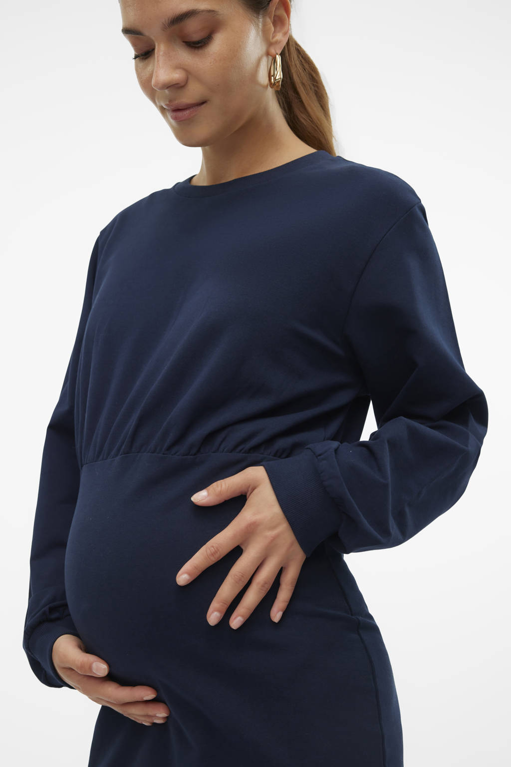 MAMALICIOUS zwangerschapsjurk MLSINE donkerblauw
