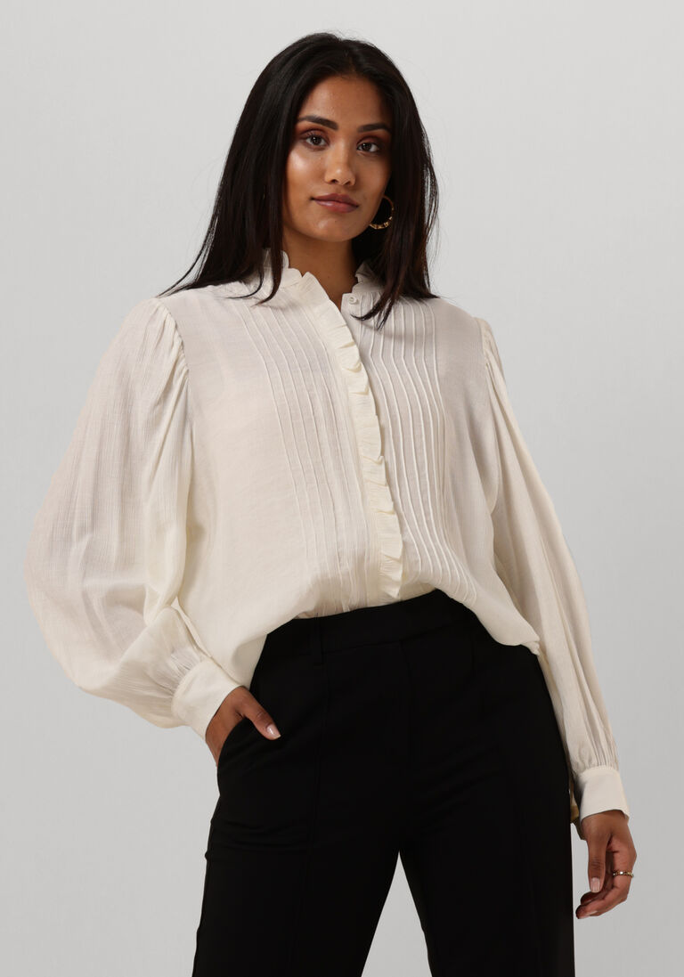 AAIKO witte aaiko blouse aylena vis 516