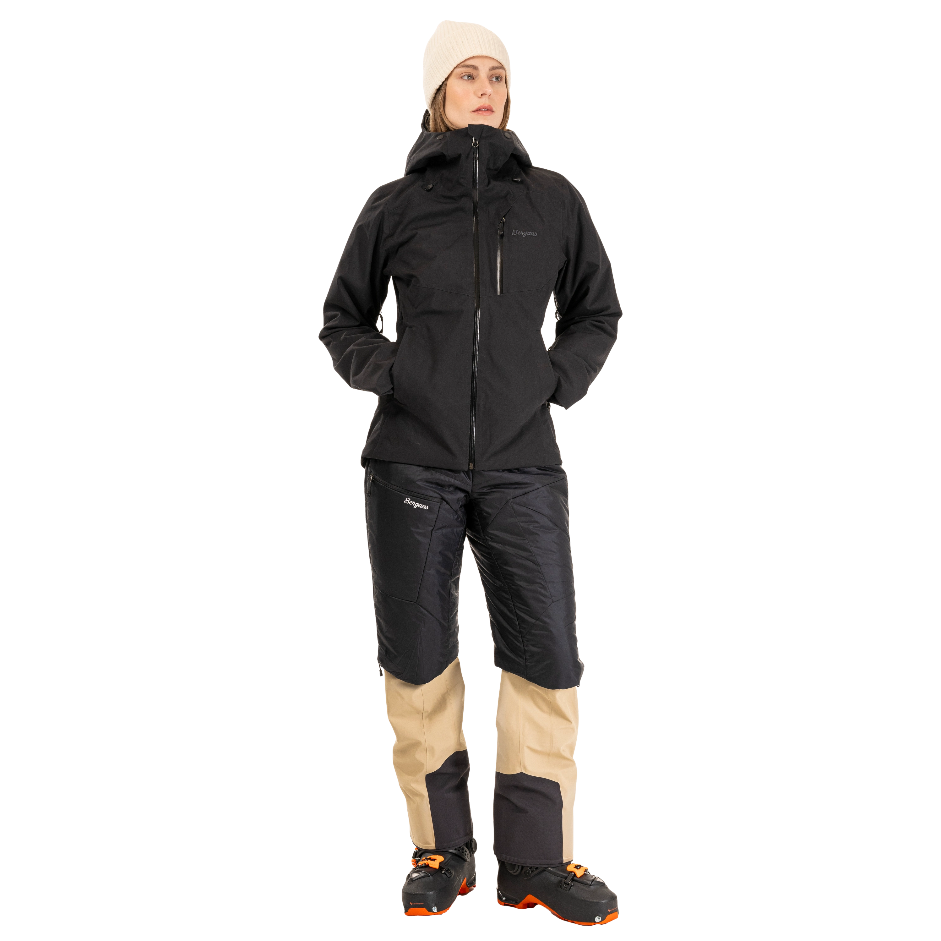 Røros Insulated Overshorts Women Black