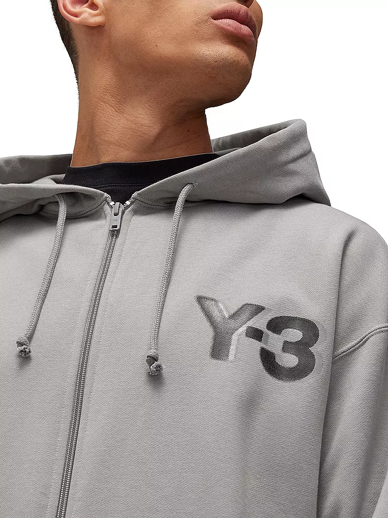 Y-3 Sweatjacke grau