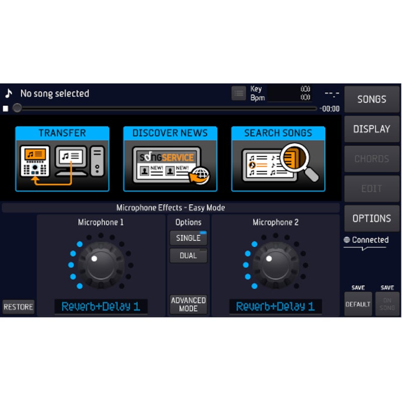 M-Live Divo Base 64 backing track player